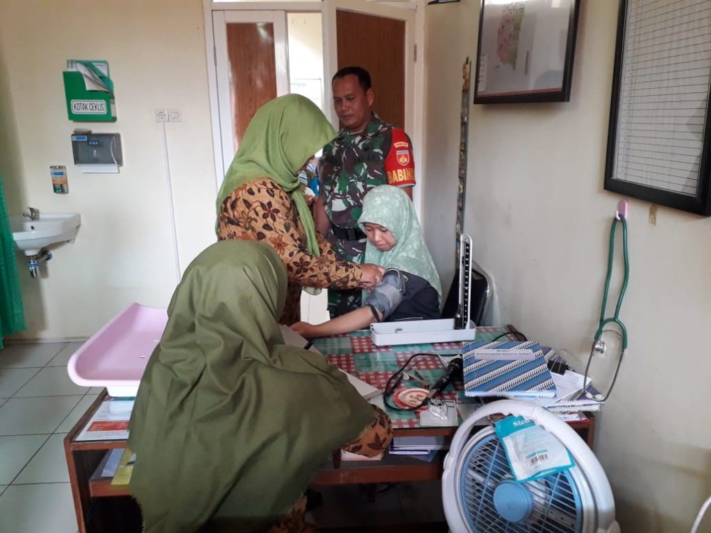 Pelaksanaan Safari KB Koramil 11/Manyaran Dalam Rangka HJK Tahun 2019