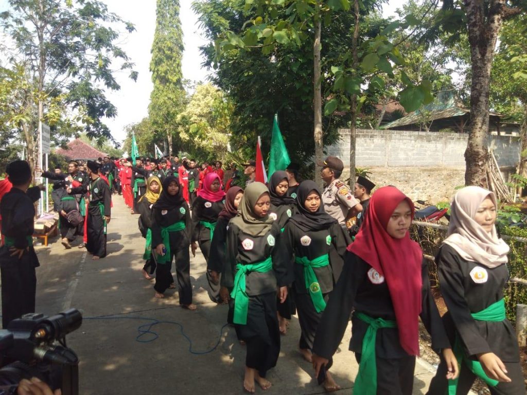 Sinergitas TNI-Polri Amankan Longmarch Pagar Nusa