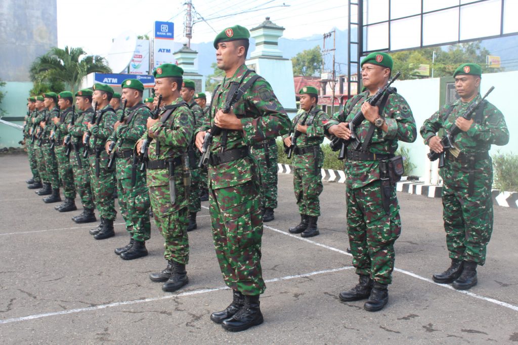 Tingkatkan Disipln Dan Kemampuan Prajurit Melalui Minggu Militer