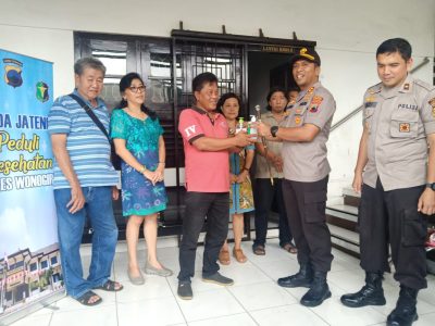 Kapolres Kunjungi Sejumlah Gereja Sosialisasi Pencegahan Virus Corona
