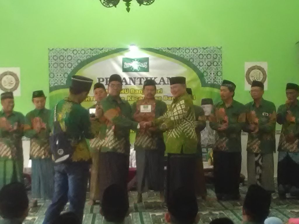 Pelantikan MWC dan Ranting NU se Kecamatan Banjarsari
