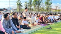 Ribuan Jamaah Padati Lapangan Kottabarat, Prof. Andri Nirwana Ajak Istikamah Usai Ramadhan