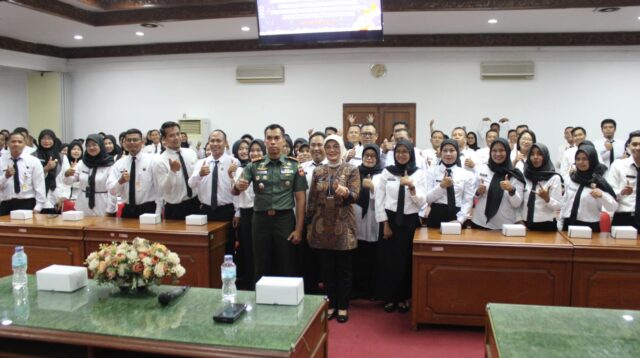 dandim bantul memberikan wawasan kebangsaan asn