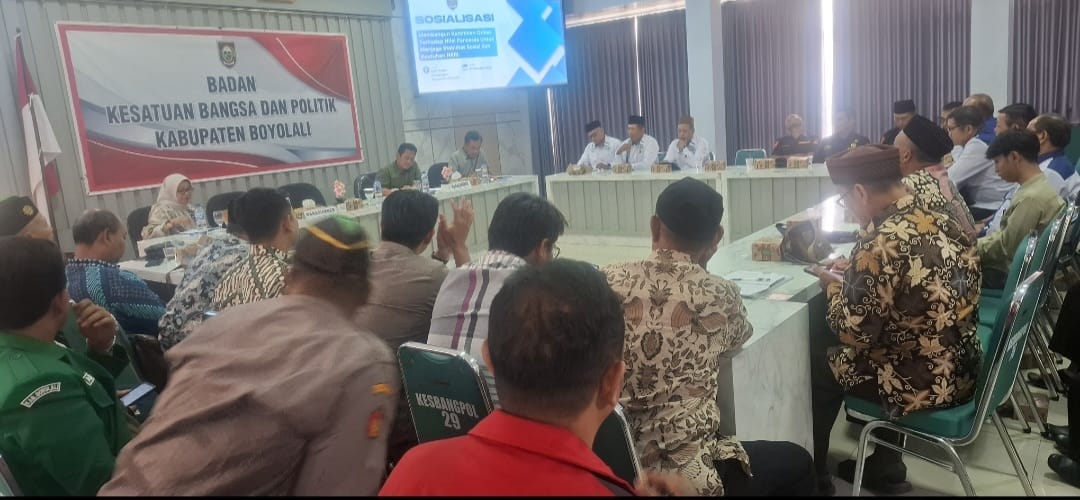 Kesbangpol Boyolali Ajak Ormas Perkuat Nilai Pancasila dan Stabilitas Sosial